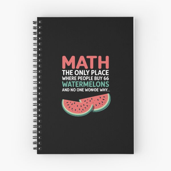 Item preview, Math Only Place Where People Buy 66 Watermelons Teacher Joke designed and sold by Shannon Bosley.