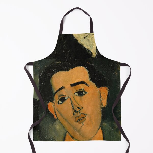 Item preview, Juan Gris by Amedeo Modigliani: Modernist Portrait Fine Art Print designed and sold by artofuniverse.