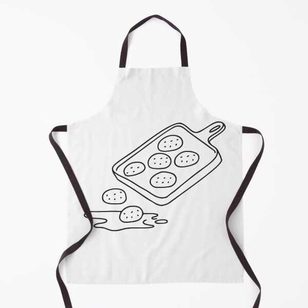Item preview, A tray tipping slightly, cookies falling toward the floor designed and sold by rasagamastore.