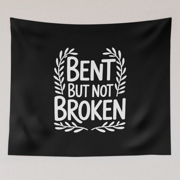 Item preview, Bent But Not Broken Scoliosis Awareness designed and sold by Catharsiscath.