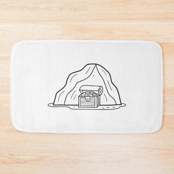 Item preview, A piece of treasure hidden under a rock, corner slightly visible   designed and sold by rasagamastore.