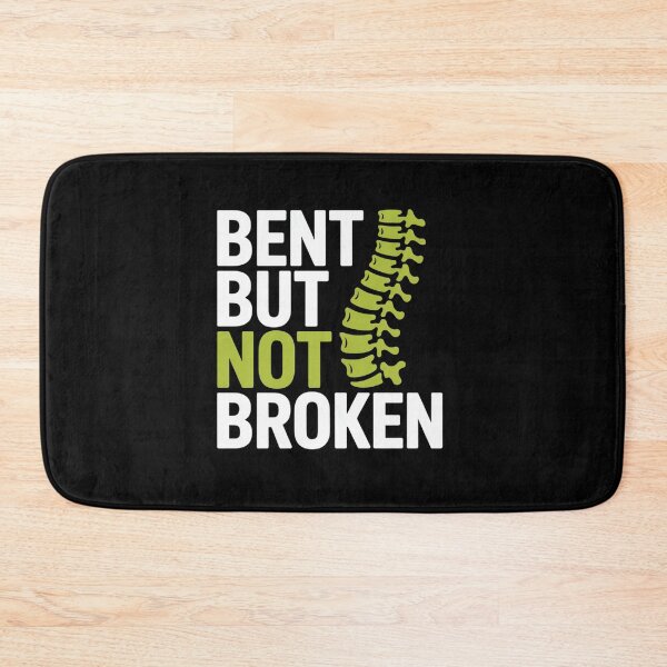 Item preview, Bent But Not Broken Scoliosis Warrior Awareness designed and sold by Catharsiscath.