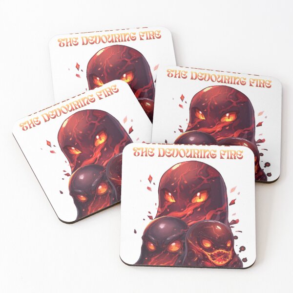 Item preview, Fantasy RPG Fire Devourer Slime – Rare Elemental Cute Monster | Monzora World designed and sold by Monzora.