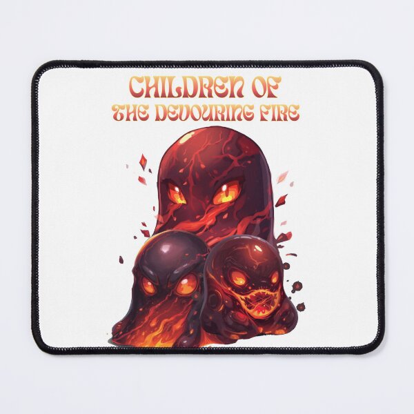 Item preview, Fantasy RPG Fire Devourer Slime – Rare Elemental Cute Monster | Monzora World designed and sold by Monzora.