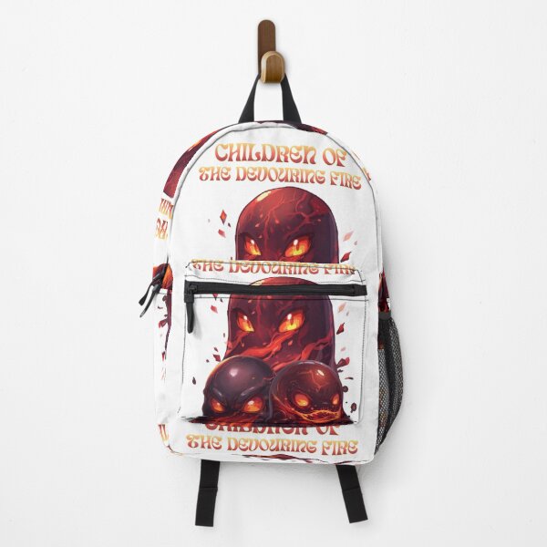 Item preview, Fantasy RPG Fire Devourer Slime – Rare Elemental Cute Monster | Monzora World designed and sold by Monzora.