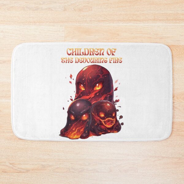Item preview, Fantasy RPG Fire Devourer Slime – Rare Elemental Cute Monster | Monzora World designed and sold by Monzora.