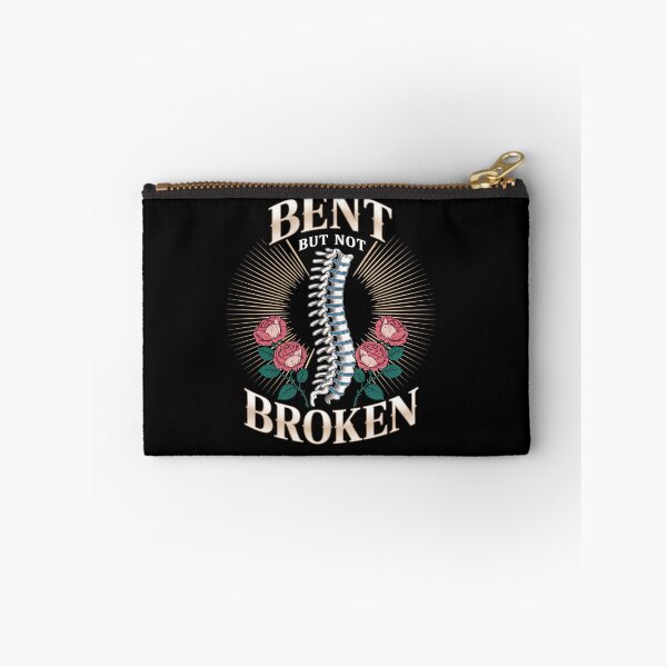 Item preview, Bent But Not Broken Spine Skeleton  Scoliosis Awareness designed and sold by Catharsiscath.