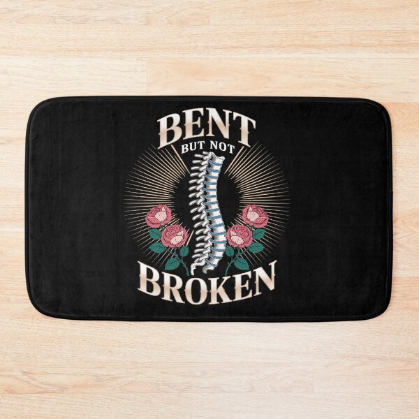Item preview, Bent But Not Broken Spine Skeleton  Scoliosis Awareness designed and sold by Catharsiscath.