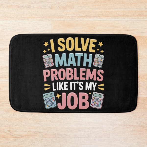Item preview, Math Teacher Solving Math Problems Elementary Math Teachers designed and sold by Shannon Bosley.