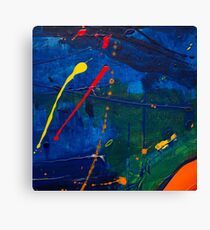 In The Blue Canvas Print