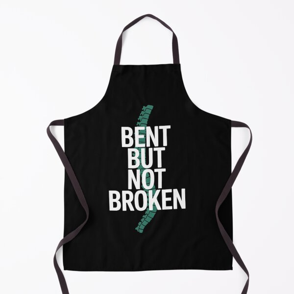 Item preview, Bent Not Broken Scoliosis Warrior Scoliosis Awareness Month designed and sold by Catharsiscath.