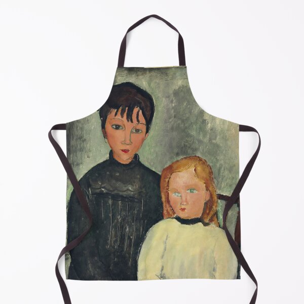 Item preview, Les Deux Filles by Amedeo Modigliani: Intimate École de Paris Portrait Poster designed and sold by artofuniverse.