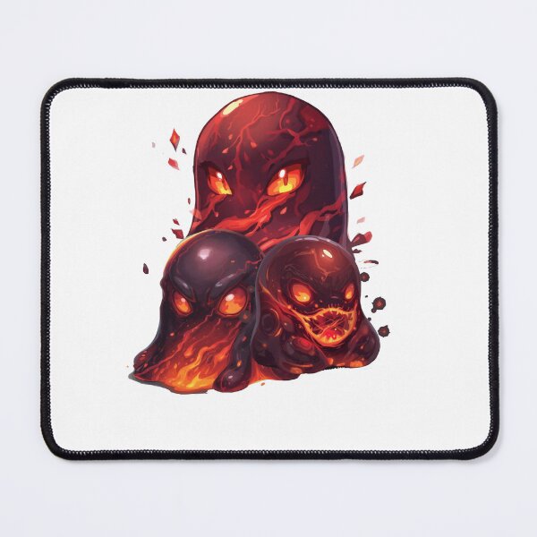 Item preview, Fantasy RPG Fire Devourer Slime – Rare Elemental Cute Monster | Monzora World designed and sold by Monzora.
