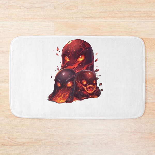 Item preview, Fantasy RPG Fire Devourer Slime – Rare Elemental Cute Monster | Monzora World designed and sold by Monzora.