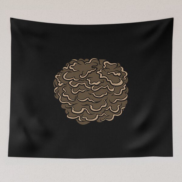 Item preview, Hen of the Woods Mushroom Illustration designed and sold by liyauqammarj.