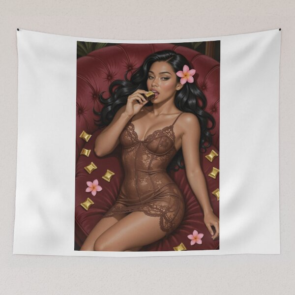 Item preview, Shanti chocolate candy luxury lounging sweets designed and sold by CathryneDelamort.