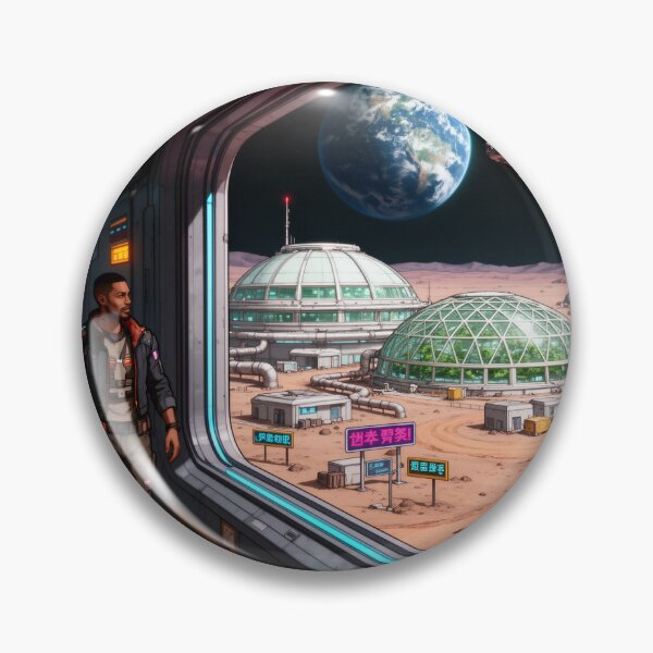 Item preview, Moon base with domes designed and sold by aykiradesigns.