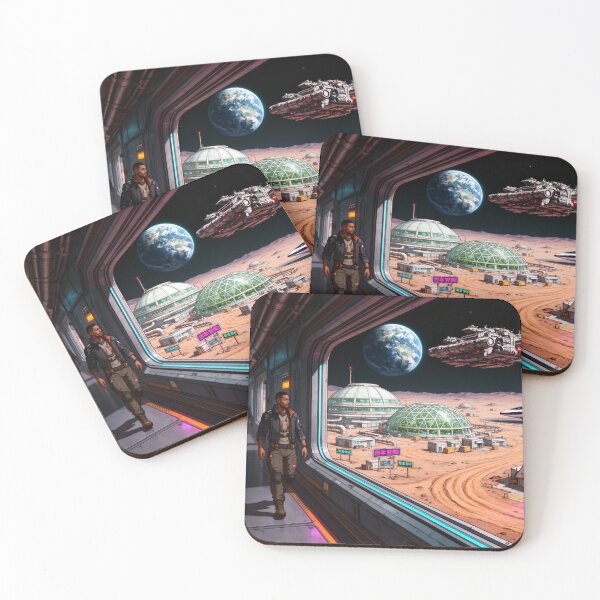 Item preview, Moon base with domes designed and sold by aykiradesigns.