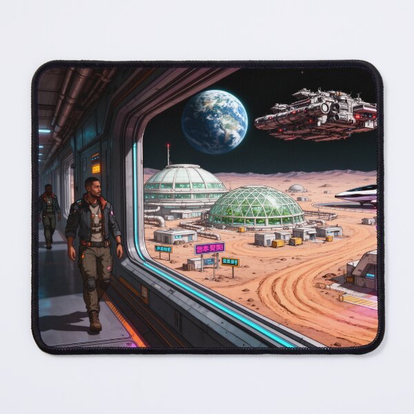 Item preview, Moon base with domes designed and sold by aykiradesigns.