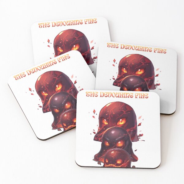 Item preview, Fantasy RPG Fire Devourer Slime – Rare Elemental Cute Monster | Monzora World designed and sold by Monzora.