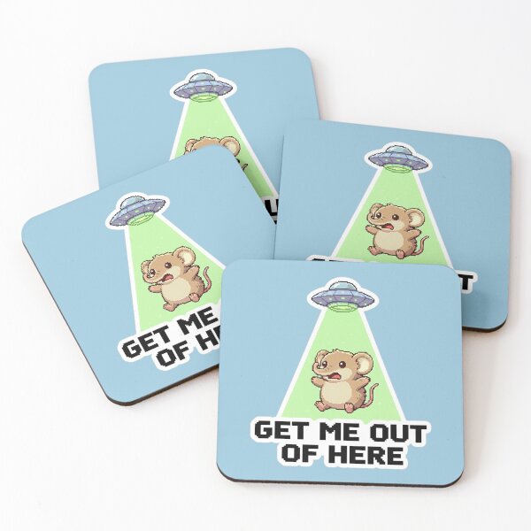 Item preview, Get me out of here! cute baby elephant shrew in pixel world ! designed and sold by Virtual-Studio-Geebaki.