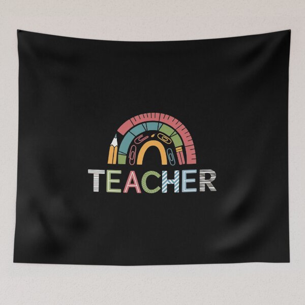 Item preview, Pencil Rainbow Leopard Teacher Back To School designed and sold by RsFilsingerArt.
