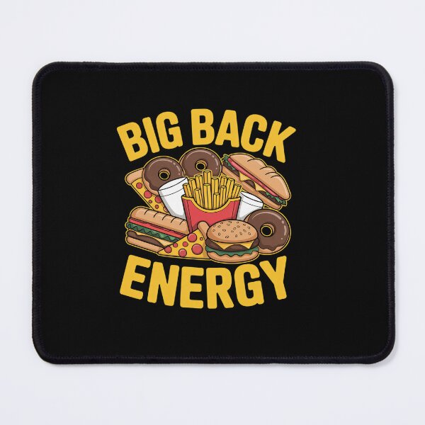 Item preview, Big Back Energy Snacks Hamburger French Fries designed and sold by Catharsiscath.