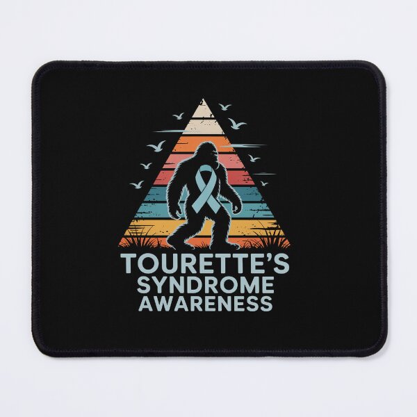 Item preview, Bigfoot bring TOURETTE'S SYNDROME ribbon funny designed and sold by Catharsiscath.