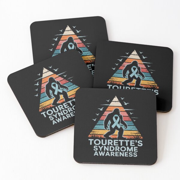 Item preview, Bigfoot bring TOURETTE'S SYNDROME ribbon funny designed and sold by Catharsiscath.