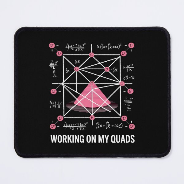 Item preview, Mathletics Working On My Quads Algebra Math Teacher designed and sold by Shannon Bosley.