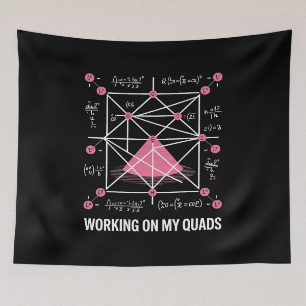 Item preview, Mathletics Working On My Quads Algebra Math Teacher designed and sold by Shannon Bosley.