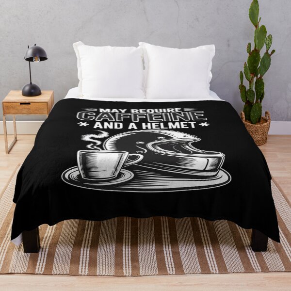 Item preview, May Require Caffeine and Helmet Coffee Java Motorcycle designed and sold by Shannon Bosley.