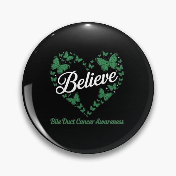 Item preview, Bile Duct Cancer Awareness Butterfly Believe designed and sold by Catharsiscath.