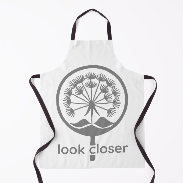 Item preview, Magnifying Dandelion Silhouette, Dark Grey on White designed and sold by nikoart001.