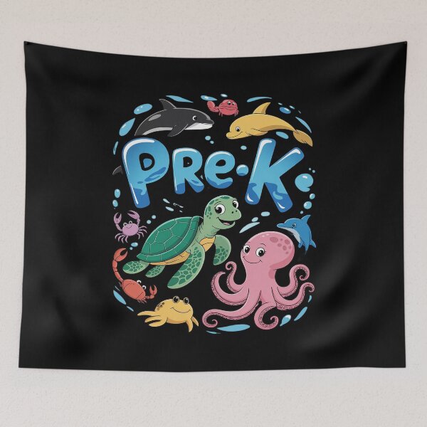 Item preview, Pre-K Aquarium Cute First Day School PreK Kids Teachersư designed and sold by RsFilsingerArt.