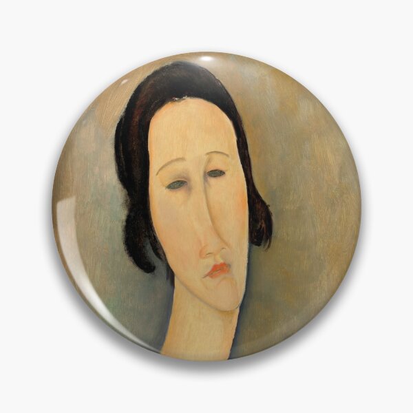 Item preview, Madame Hanka Zborowska by Amedeo Modigliani: Modernist Portrait Art Print designed and sold by artofuniverse.