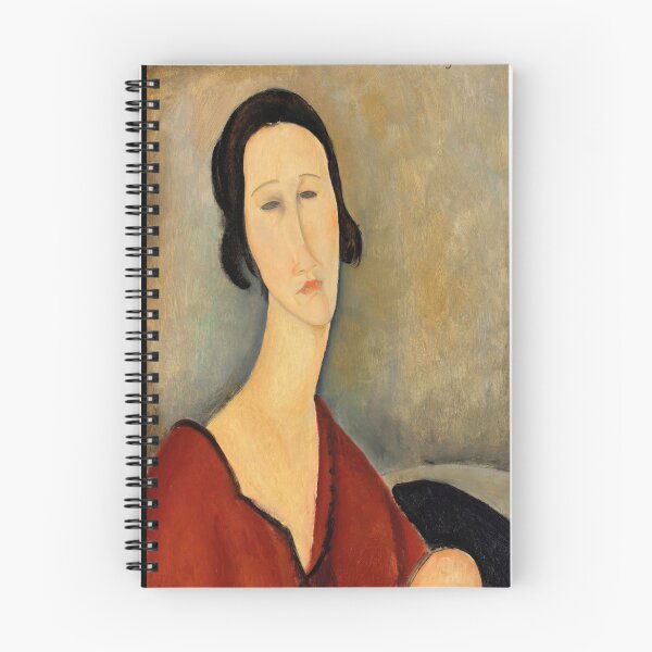 Item preview, Madame Hanka Zborowska by Amedeo Modigliani: Modernist Portrait Art Print designed and sold by artofuniverse.