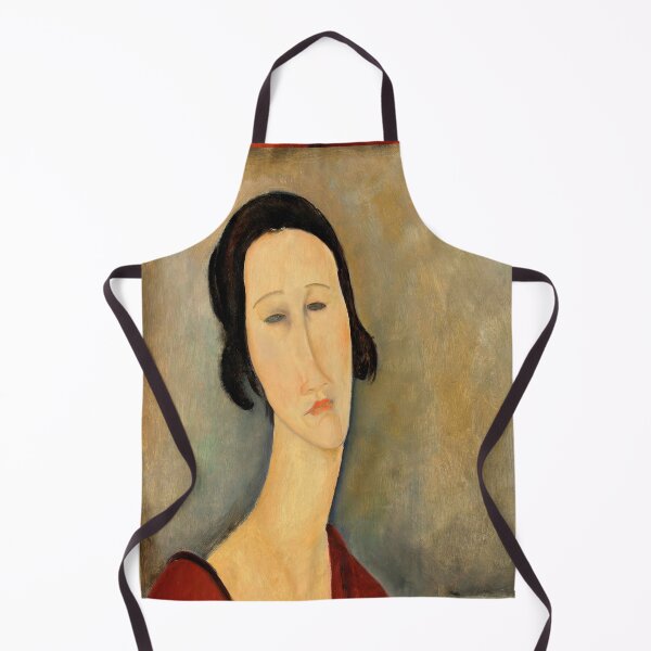 Item preview, Madame Hanka Zborowska by Amedeo Modigliani: Modernist Portrait Art Print designed and sold by artofuniverse.