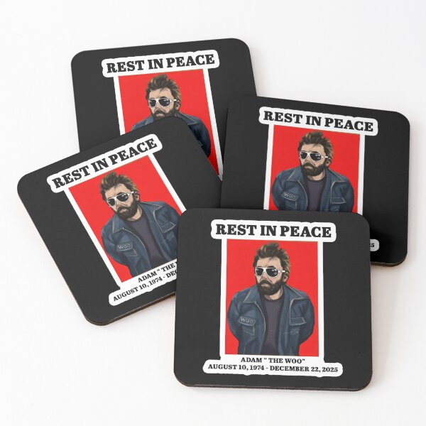 Item preview, RIP Adam The Woo - RIP YouTube Travel Vlogger I Creator Fan Art,  Adam The Woo Memorial Tribute - In Loving Memory 1974-2025 - Adam The Woo designed and sold by PixelOddity.
