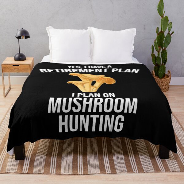 Item preview, Retirement Plan: Mushroom Hunting designed and sold by liyauqammarj.