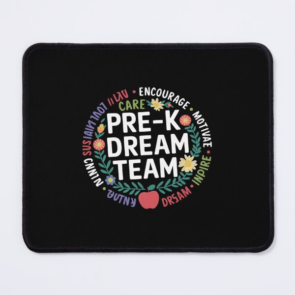 Item preview, Pre-K Dream Team Back To School Teacher Care Love Floral designed and sold by RsFilsingerArt.