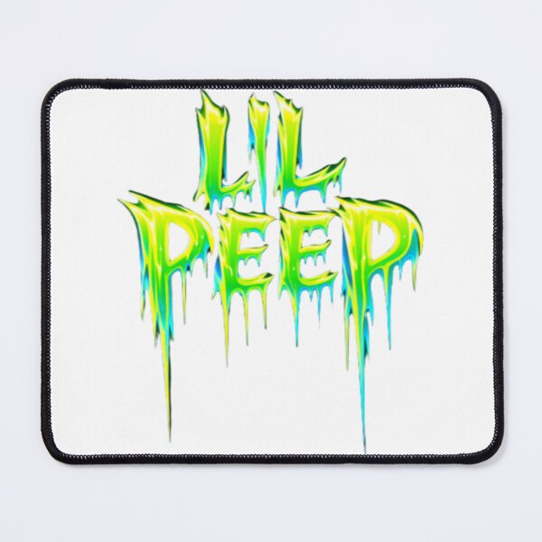 Item preview, Lil Peep Melting Neon Typography Emo Rap Aesthetic Design designed and sold by RockiGo45.