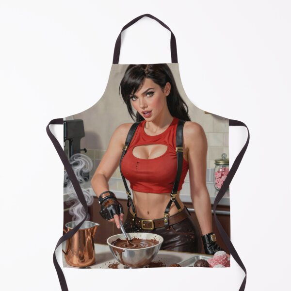 Item preview, Chocolate Truffles With Woman In Red Top designed and sold by CathryneDelamort.