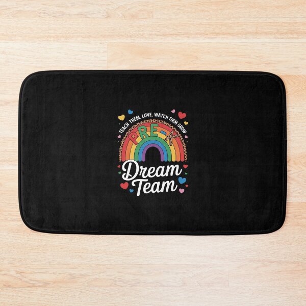 Item preview, PreK Dream Team Leopard Rainbow Teacher Squad Back To School designed and sold by RsFilsingerArt.