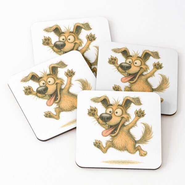 Item preview, Happy Jumping Dog designed and sold by Yomere.