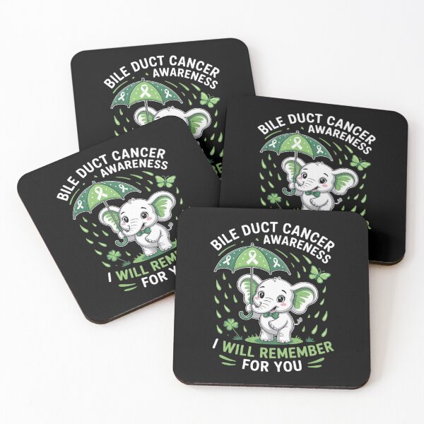 Item preview, Bile Duct Cancer Awareness Elephant designed and sold by Catharsiscath.