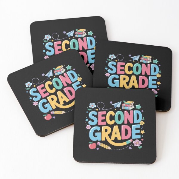 Item preview, Preppy Second Grade Back To School 2nd Grade Teachers Girls designed and sold by RsFilsingerArt.
