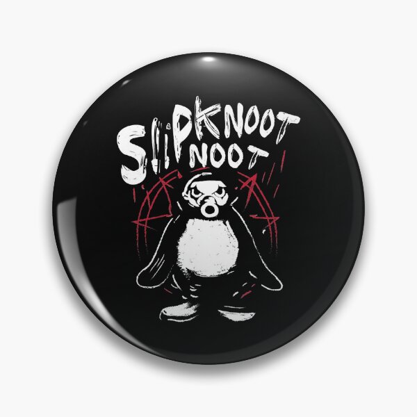 Item preview, Slipknoot Noot Noot Penguin Death Metal Goth Hard Rock Parody  designed and sold by HilllBernadine.