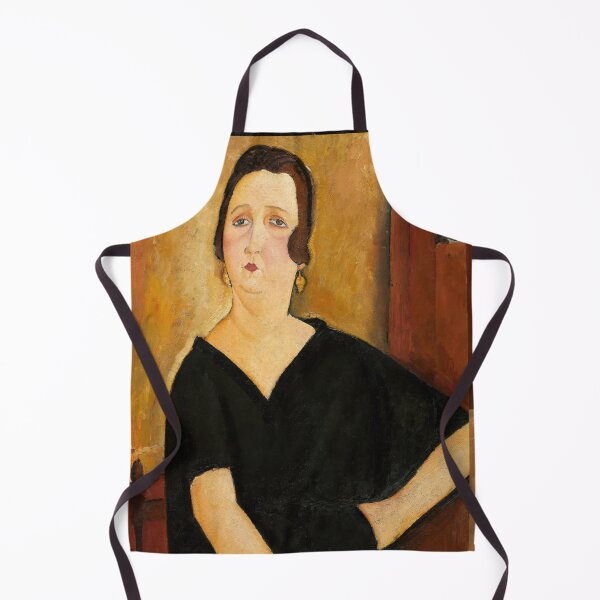 Item preview, Madame Amedee Woman With Cigarette by Amedeo Modigliani: Modernist Portrait Poster designed and sold by artofuniverse.