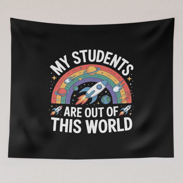 Item preview, My Students Are Out Of This World Teacher Space  designed and sold by VerseFarm.